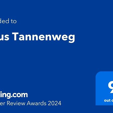 דירות צל אן דר מוזל Haus Tannenweg מראה חיצוני תמונה