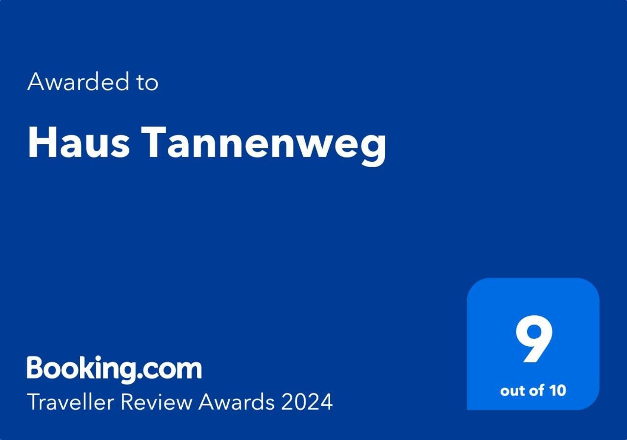 דירות צל אן דר מוזל Haus Tannenweg מראה חיצוני תמונה